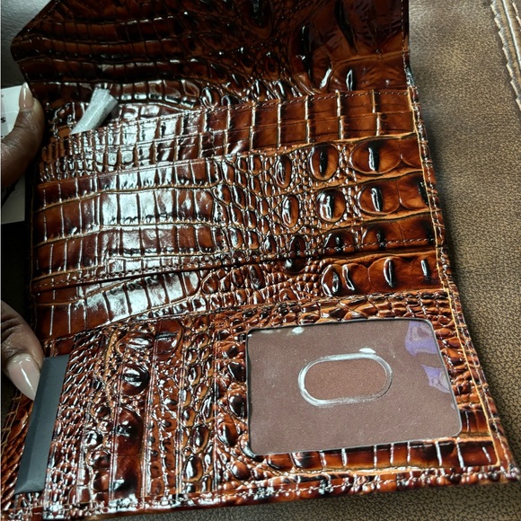 Brahmin Veronica Pecan Melbourne Wallet NWOT - Picture 3 of 4